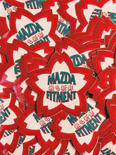 MAZDA FITMENT SAKURA STICKER